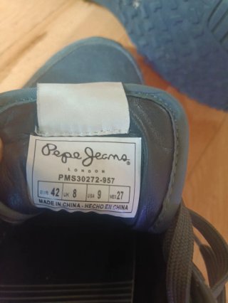 Zapatillas Pepe Jeans London Tinker Gris/Negro