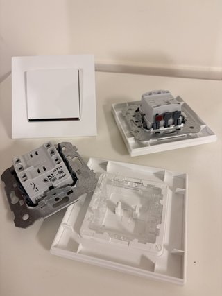 Set 3 Interruptores Siemens DeltaMIRO Blanco