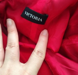 Vestido rojo Victoria