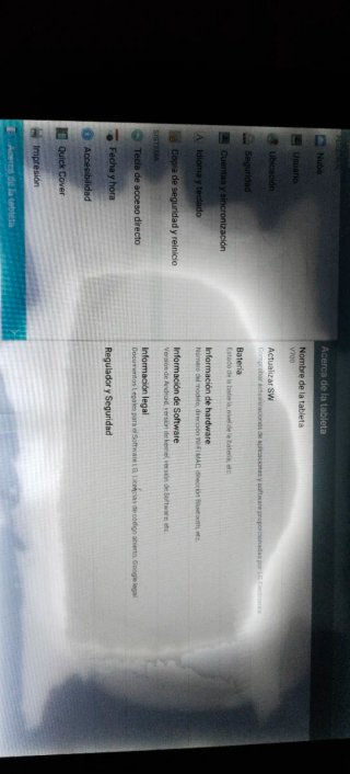 Tablet LG V700 10 Negra y blanca