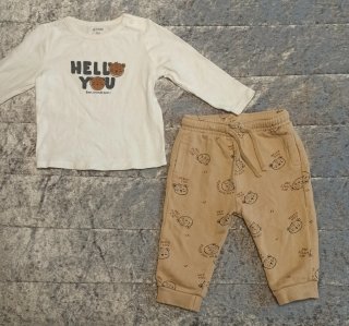 Camiseta y pantalón largo bebe