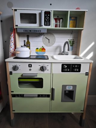 Cocina cocinita juguete de madera Lupilu niños