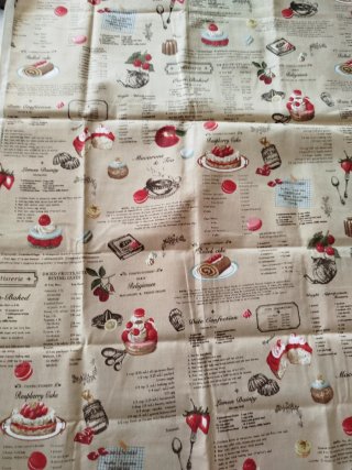 Tela Patchwork Repostería y Postres
