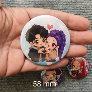 Chapas K-pop Chibi Kawaii - Pack