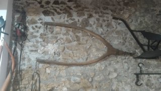 Horcate de madera antigua