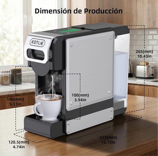 Máquina Café 5 en 1 KOTLIE 19BAR. A ESTRENAR.