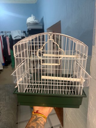 Jaula para pájaros pequeña