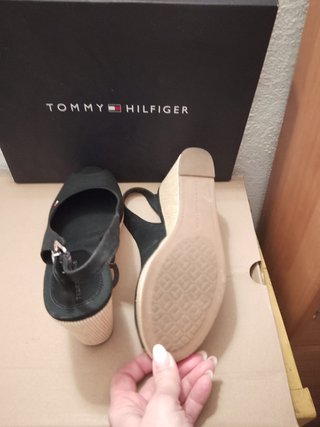 Zeppe Tommy Hilfiger nere Tg 40