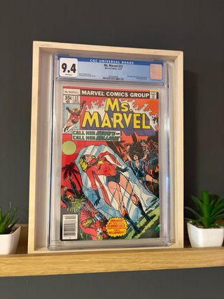 Ms. Marvel #12 (1977) CGC 9.4 White Pages