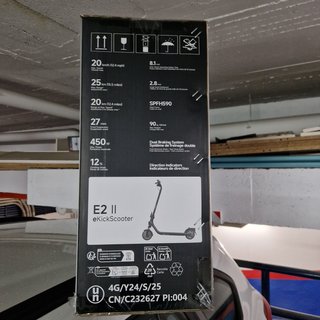 CHOLLAZO!!! Patinete Eléctrico Ninebot E2 II