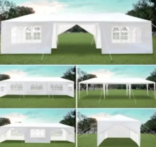 Carpa 9x3 impermeable con paredes