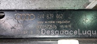 ELEVALUNAS TRASERO DERECHO AUDI A3 SEDAN (8V)