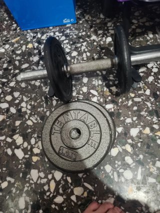 Mancuerna de gimnasio