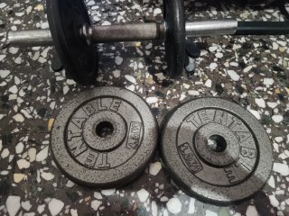 Mancuerna de gimnasio