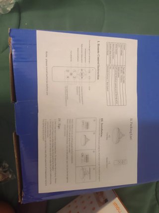 Luz LED Multifunción con Ventilador