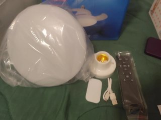 Luz LED Multifunción con Ventilador
