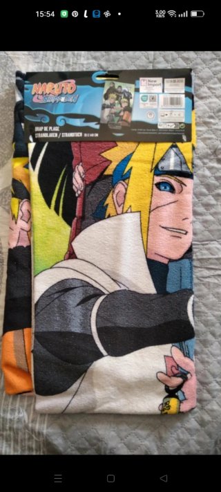 Toalla Naruto Shippuden Playa 70x140cm