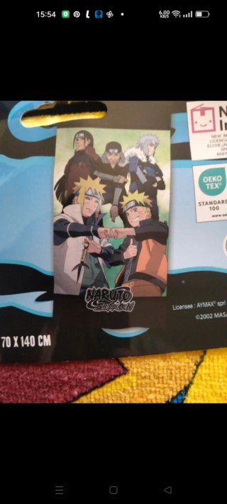Toalla Naruto Shippuden Playa 70x140cm