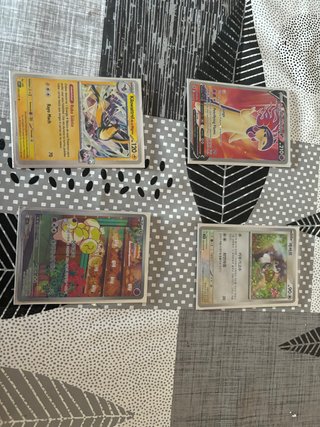 Cartas Pokémon V Kilowattrel, Typhlosion, etc.
