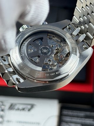 Tissot PR516 Cronografo Acciaio Blu