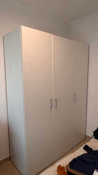 Armario blanco 3 puertas