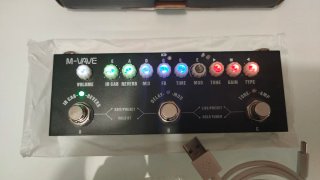 Pedal efectos guitarra M-Wave Cube Baby