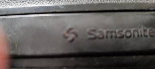 Maletín Samsonite Negro. Con llave