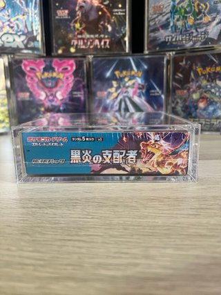Caja pokemon Ruler of the black flame japones