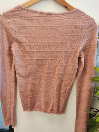 Jersey Stradivarius rosa talla S