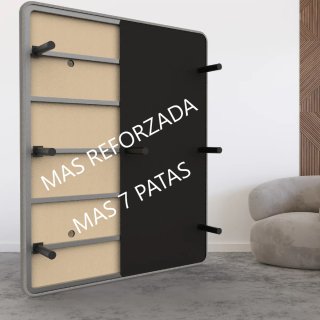 PACK AHORRO Base tapizada Reforzada más Colchón