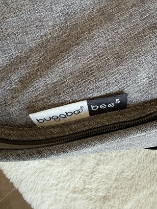 Capazo y saco Bugaboo Bee 5 gris