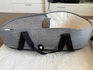 Capazo y saco Bugaboo Bee 5 gris