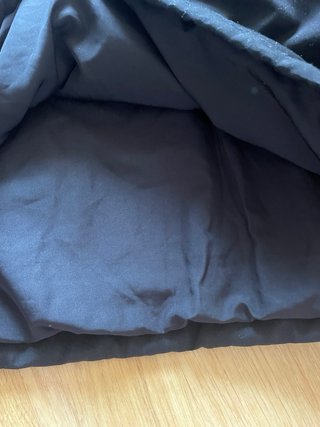 Abrigo Bershka mujer talla S negro