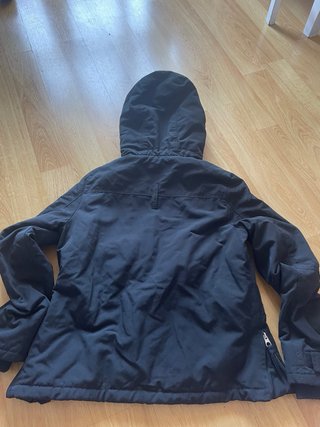 Abrigo Bershka mujer talla S negro