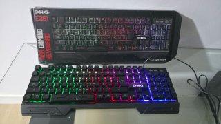 Teclado Gaming DHG RGB Español