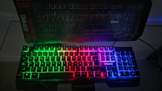 Teclado Gaming DHG RGB Español