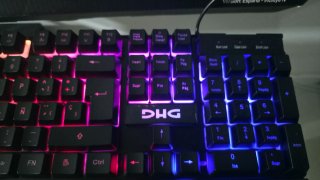 Teclado Gaming DHG RGB Español