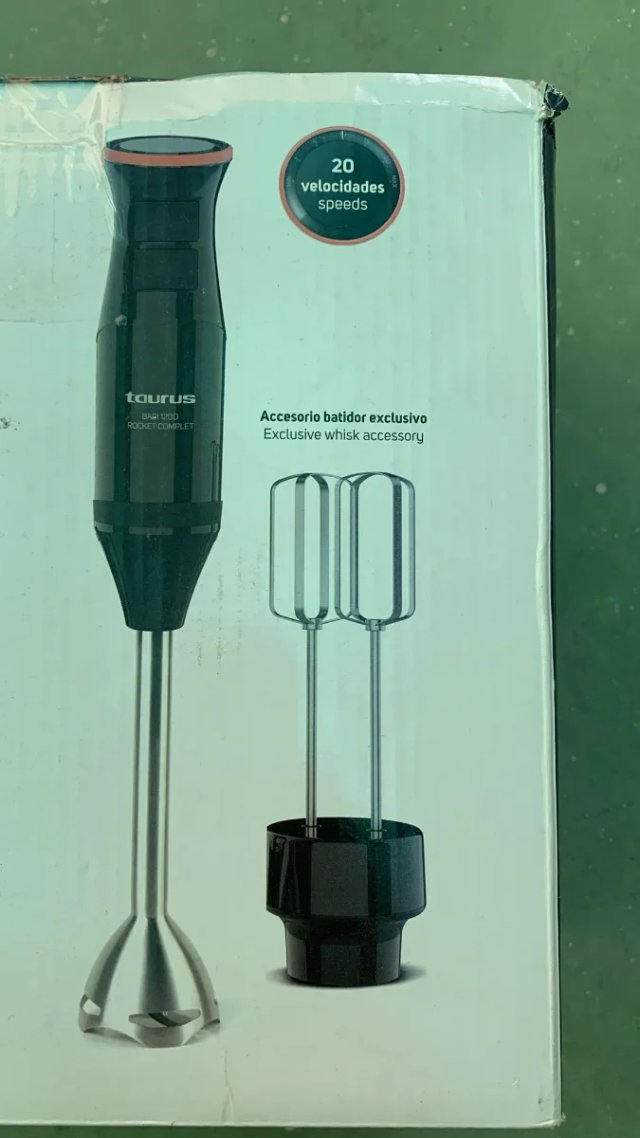 Batidora Taurus BAPI 1200 Rocket Complet