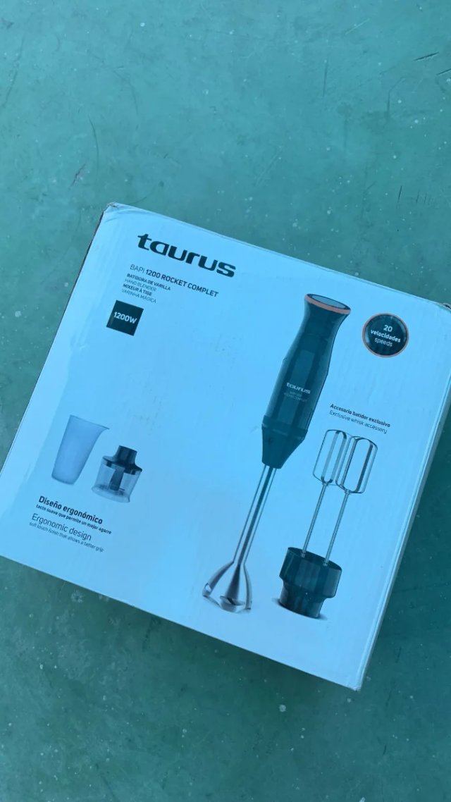 Batidora Taurus BAPI 1200 Rocket Complet
