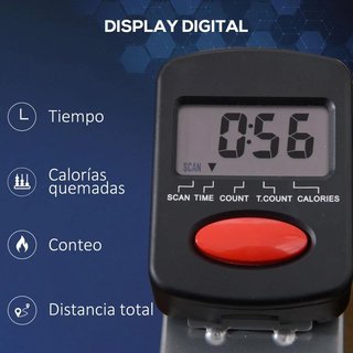 Máquina de Remo Hidráulico Plegable con 3 Niveles