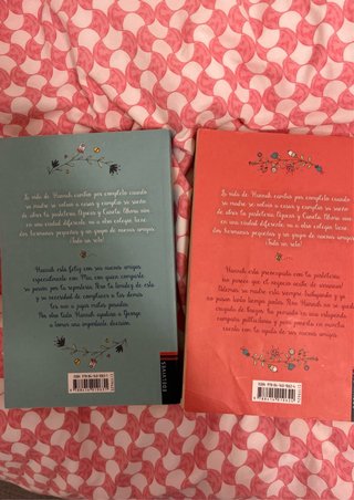 Libros la pastelería de las mejores amigas 1 y 2.