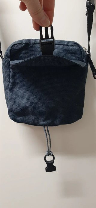 Borsello marsupio uomo Invicta blu vintage