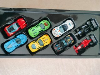 Pista de Coches Alta Velocidad con 8 Coches