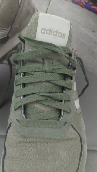 Adidas 8K Scarpe Verdi/Bianche Tg 43.5