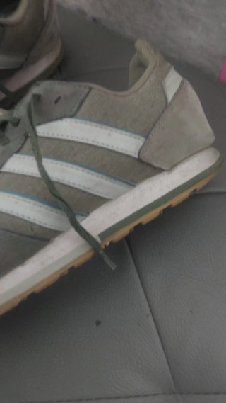 Adidas 8K Scarpe Verdi/Bianche Tg 43.5