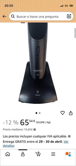 Ragnar Barber Line Cortapelos Eléctrico