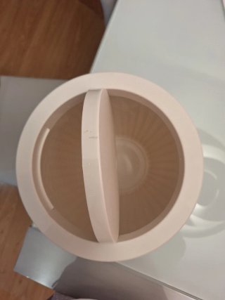 Papelera de baño crema de 6 L, Linen (Leroy Merlín