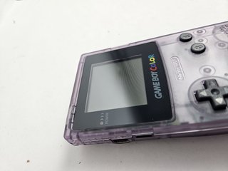 Game Boy Color Viola Trasparente - Cover Nuova