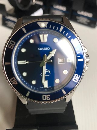 Casio MDV-106 Duro Marlin Total Blu Nuovo