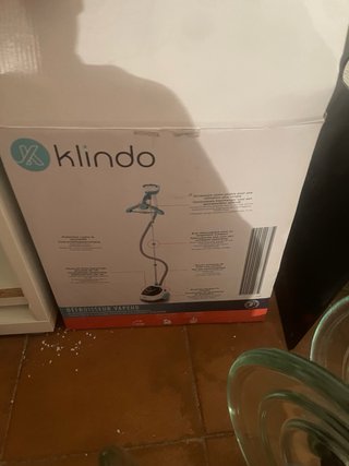 Plancha de vapor vertical Klindo vaporeta